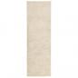 Preview: Teppich Shaggy Hochflor Modern Golden 80x250 cm