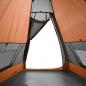 Preview: Tipi-Campingzelt 7 Personen Orange Wasserdicht