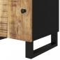 Preview: Nachttisch 50x33x60 cm Massivholz Mango & Holzwerkstoff