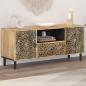 Preview: ARDEBO.de - TV-Schrank 105x33x46 cm Massivholz Mango