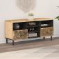 Preview: TV-Schrank 100x33x46 cm Massivholz Mango