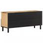 Preview: TV-Schrank 100x33x46 cm Massivholz Mango