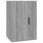 Preview: TV-Wandschrank Grau Sonoma 40x34,5x60 cm