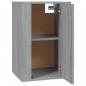 Preview: TV-Wandschrank Grau Sonoma 40x34,5x60 cm