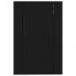 Preview: TV-Wandschrank Schwarz 40x34,5x60 cm