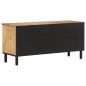 Preview: TV-Schrank 100x33x46 cm Massivholz Mango