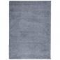 Preview: ARDEBO.de - Teppich Shaggy Hochflor Modern Blau 240x340 cm