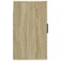 Preview: TV-Wandschrank Sonoma-Eiche 40x34,5x60 cm