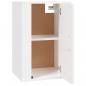 Preview: TV-Wandschrank Weiß 40x34,5x60 cm