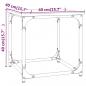 Preview: Beistelltisch Braun Eichen-Optik 40x40x40 cm Holzwerkstoff