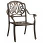 Preview: 3-tlg. Bistro-Set Aluminiumguss Bronzen