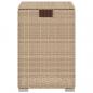 Preview: Propan-Tank-Verstecktisch Beige 40x40x60 cm Poly Rattan