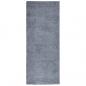 Preview: Teppich Shaggy Hochflor Modern Blau 80x200 cm