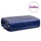 Preview: Abdeckplane Blau 6x8 m 650 g/m²