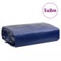 Preview: Abdeckplane Blau 5x8 m 650 g/m²