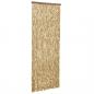 Preview: Fliegenvorhang Beige und Braun 56x200 cm Chenille