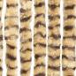 Preview: Fliegenvorhang Beige und Braun 56x200 cm Chenille