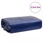 Preview: Abdeckplane Blau 1,5x2,5 m 650 g/m²