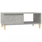 Preview: Couchtisch Betongrau 90x50x36,5 cm Holzwerkstoff