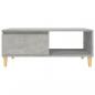 Preview: Couchtisch Betongrau 90x50x36,5 cm Holzwerkstoff