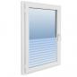 Preview: Fensterfolien Matt Streifen-Design PVC