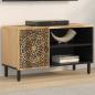 Preview: ARDEBO.de - TV-Schrank 80x31x46 cm Massivholz Mango