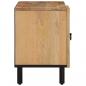 Preview: TV-Schrank 80x31x46 cm Massivholz Mango