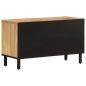 Preview: TV-Schrank 80x31x46 cm Massivholz Mango