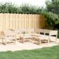 Preview: ARDEBO.de - 8-tlg. Garten-Lounge-Set Massivholz Kiefer