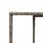 Preview: Outdoor-Rgale 2 Stk. Grau Poly Rattan