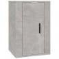 Preview: TV-Wandschrank Betongrau 40x34,5x60 cm