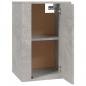 Preview: TV-Wandschrank Betongrau 40x34,5x60 cm