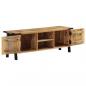 Preview: ARDEBO.de - TV-Schrank 110x35x40 cm Massivholz Mango