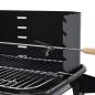 Preview: Holzkohlegrill Standgrill mit Rädern