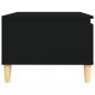 Preview: Couchtisch Schwarz 90x50x36,5 cm Holzwerkstoff