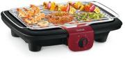 Preview: ARDEBO.de Tefal BG90E5 Easygrill Tischgrill, 2300W, regelbarer Thermostat, rot, schwarz