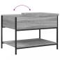 Preview: Couchtisch Grau Sonoma 70x50x50 cm Holzwerkstoff und Metall