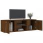 Preview: TV-Schrank Braun Eichen-Optik 120x34x37 cm Holzwerkstoff