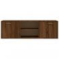 Preview: TV-Schrank Braun Eichen-Optik 120x34x37 cm Holzwerkstoff