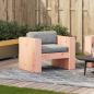 Preview: Gartensessel 79x60x62 cm Massivholz Douglasie