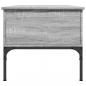 Preview: Couchtisch Grau Sonoma 100x50x45 cm Holzwerkstoff und Metall