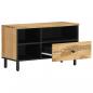 Preview: TV-Schrank 80x33x46 cm Massivholz Mango