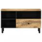 Preview: TV-Schrank 80x33x46 cm Massivholz Mango