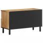 Preview: TV-Schrank 80x33x46 cm Massivholz Mango