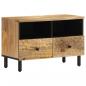 Preview: TV-Schrank 70x33x46 cm Massivholz Mango