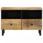 Preview: TV-Schrank 70x33x46 cm Massivholz Mango