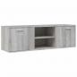 Preview: TV-Schrank Grau Sonoma 120x34x37 cm Holzwerkstoff