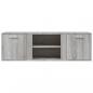 Preview: TV-Schrank Grau Sonoma 120x34x37 cm Holzwerkstoff