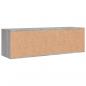 Preview: TV-Schrank Grau Sonoma 120x34x37 cm Holzwerkstoff