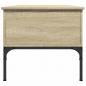 Preview: Couchtisch Sonoma-Eiche 100x50x45 cm Holzwerkstoff und Metall